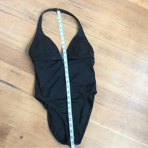 Elegant Black Women's Swimsuit - Picture 3 of 11